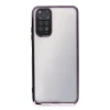 Xiaomi Redmi Note 11 Kılıf Razer Lensli Silikon - Mor