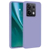 Xiaomi Redmi Note 13 Pro 4G Kılıf First Silikon - Lila