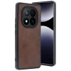 Xiaomi Redmi Note 14 Pro 5G Kılıf Aras Deri Kapak - Taba