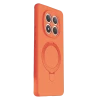 Xiaomi Redmi Note 15 4G Regal Magsafe Standlı Kapak - Turuncu