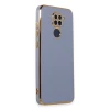 Xiaomi Redmi Note 9 Kılıf Volet Silikon - Mavi