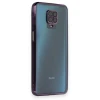 Xiaomi Redmi Note 9 Pro Kılıf Razer Lensli Silikon - Mor
