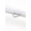 Yassı Silver Renk Ayarlanabilir Yüzük