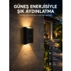 Yeni Model Solar Çift Taraflı Duvar Lambası Dekoratif Duvar Lambası