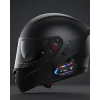 Yeni Nesil Bluetooth 5.3 Motosiklet Intercom RGB Işıklı 1000m Mesafeli