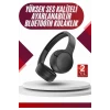 Yeni Nesil Kulak Üstü Bluetooth Kulaklık Type-C Girişli Yüksek Ses Kaliteli