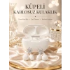 Yeni Nesil Küpeli Kablosuz Kulaklık Güçlü Bataryalı