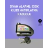 Yüksek Sesli 110dB Çelik Disk Kilidi Su Geçirmez