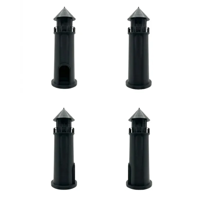 3D DENİZ FENERİ SİYAH