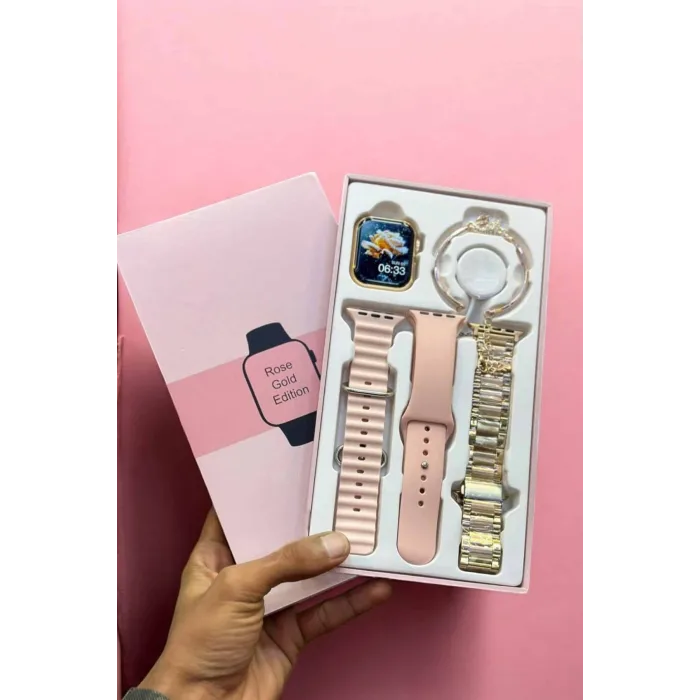 Akıllı Saat Bluetooth Bağlantılı Aksesuar Hediyeli GPS Takibi