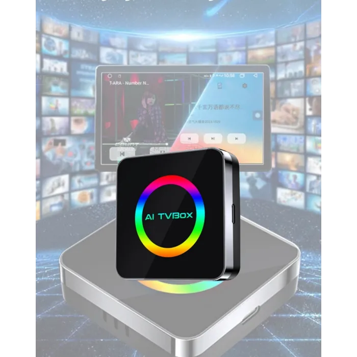 Araç Multimedya Kablosuz CarPlay Android Auto Destekli Akıllı Adaptör