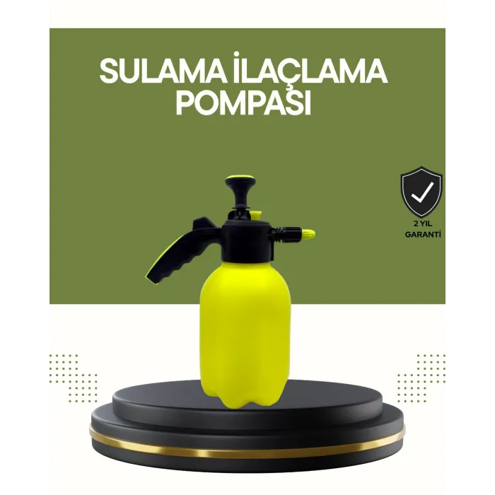 Araç Temizleme Püskürtücü 2L Basınçlı Bakır Nozullu Cila Sprey