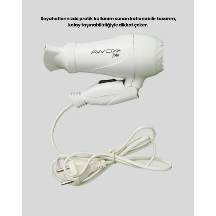 AWOX MİNİ FÖN BEYAZ