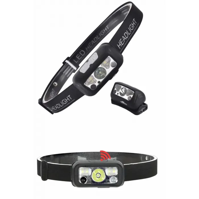 Ayarlanabilir Kafa Lambası Type-C Şarjlı Kompakt Kamp Lambası