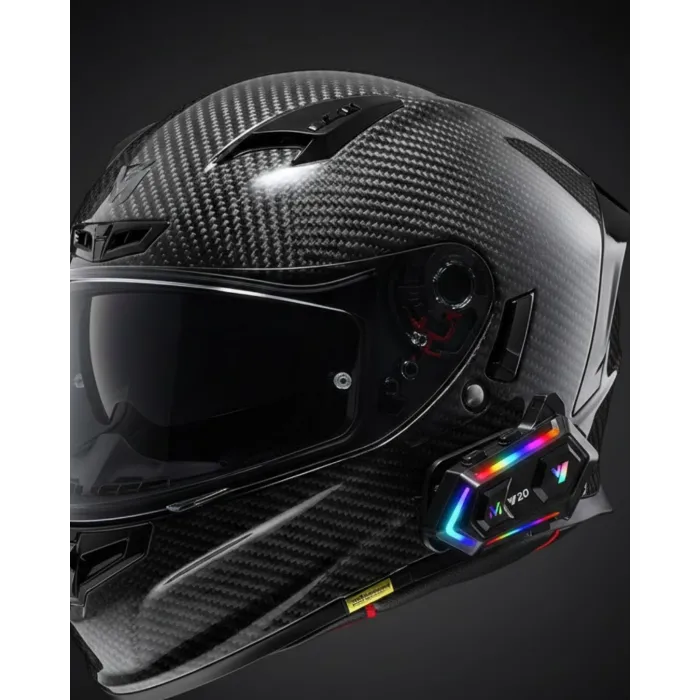 Bluetooth 5.3 Gürültü Engelleyici Kask İçi Intercom 25 Saat Kullanım