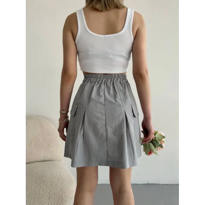 Cepli paraşüt etek s241021