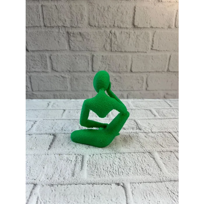 DEKORATİF İNSAN FİGÜRÜ YEŞİL
