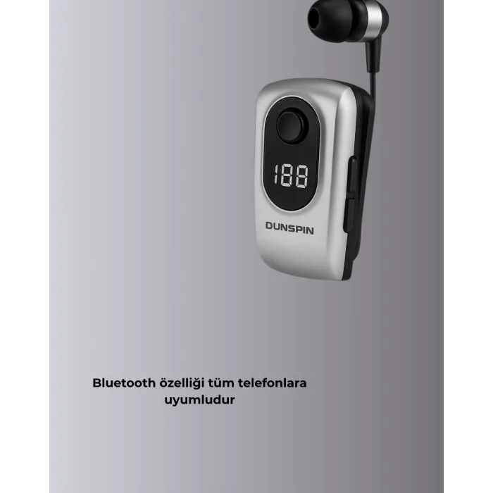 DSF 220 Kablosuz Klipsli Bluetooth Kulaklık