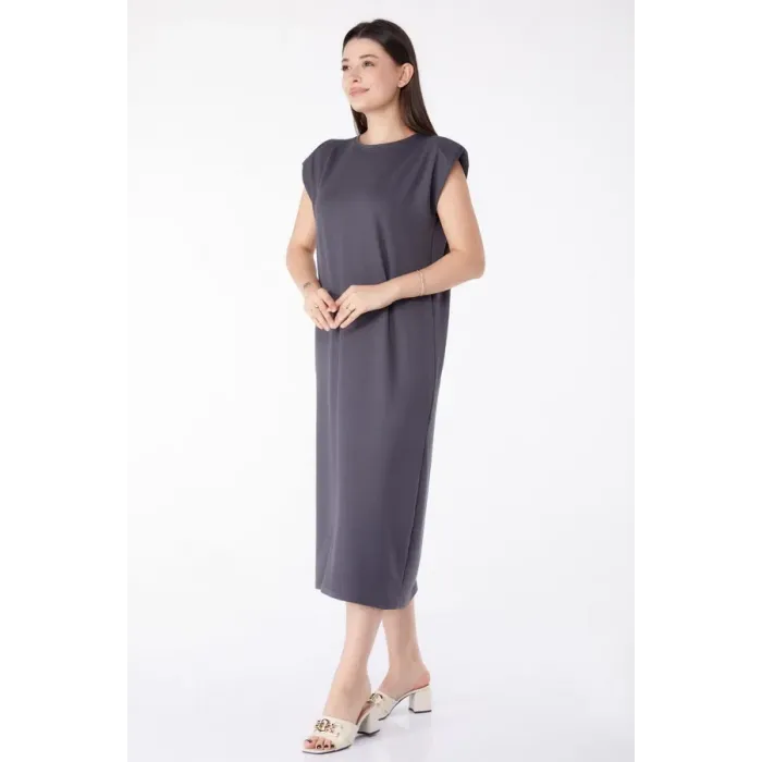 Jile elbise antrasit