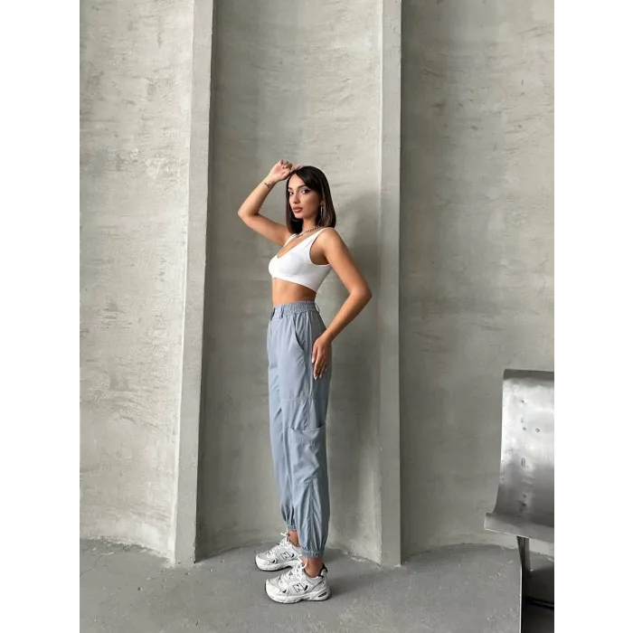 Jogger lastik paça pantolon