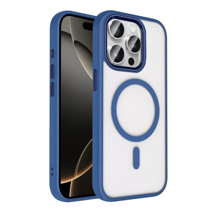 Joko Apple iPhone 15 Pro Max Terea Magsafe Kapak - Lacivert