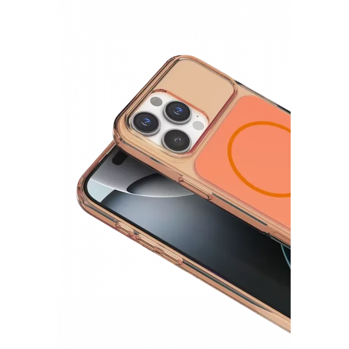 Joko Apple iPhone 16 Pro Max Bruma Magsafe Kapak - Turuncu