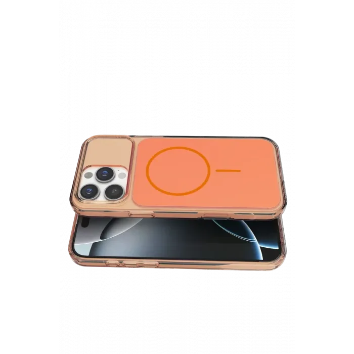 Joko Apple iPhone 16 Pro Max Bruma Magsafe Kapak - Turuncu