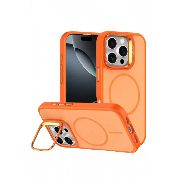 Joko Apple iPhone 16 Pro Max Flexa Magsafe Kapak - Turuncu