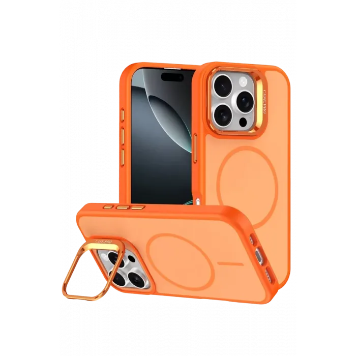 Joko Apple iPhone 16 Pro Max Flexa Magsafe Kapak - Turuncu