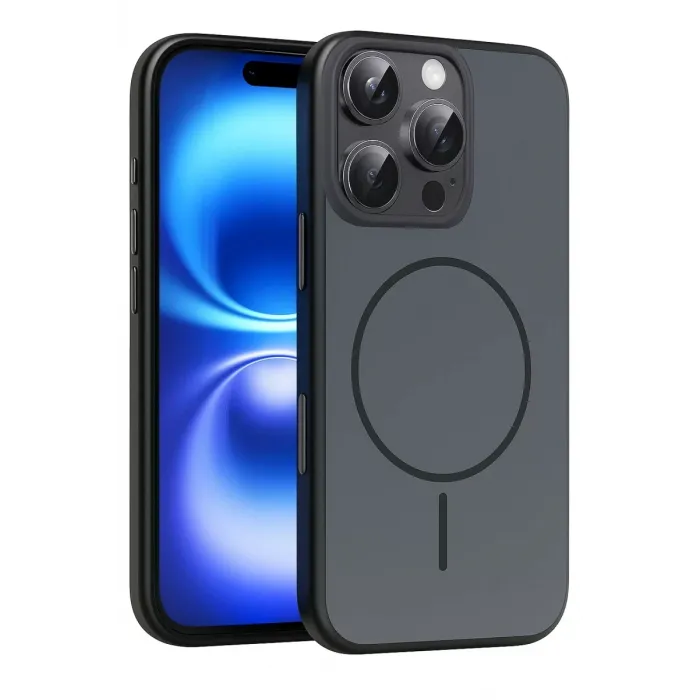Joko Apple iPhone 16 Pro Max Neva Magsafe Kapak - Siyah