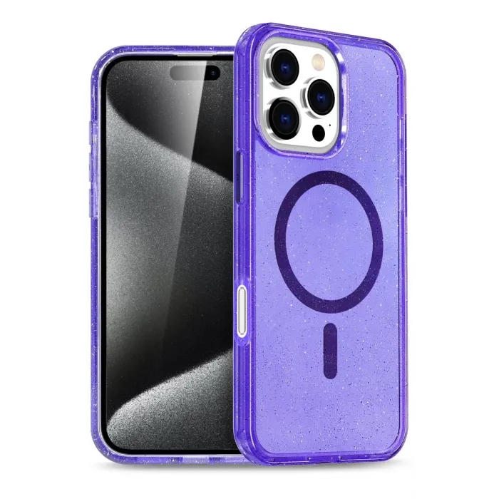 Joko Apple iPhone 16 Pro Max Star Magsafe Kapak - Mor