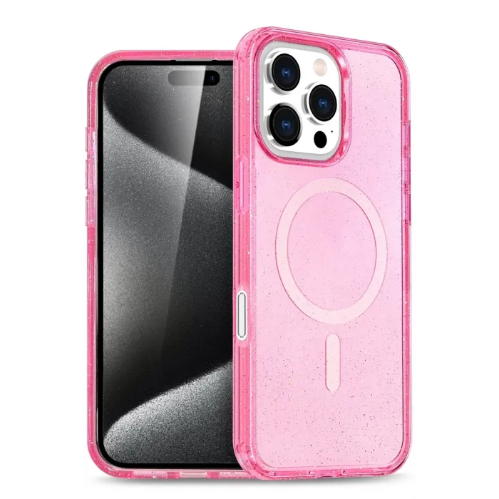 Joko Apple iPhone 16 Pro Max Star Magsafe Kapak - Pembe