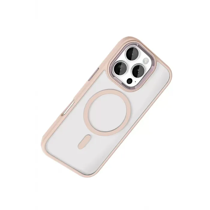 Joko Apple iPhone 16 Pro Max Terea Magsafe Kapak - Pembe