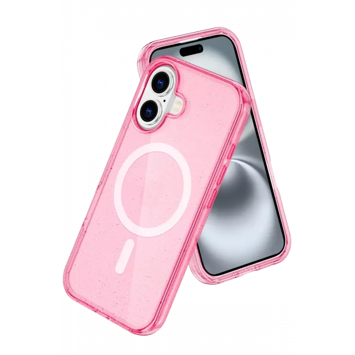 Joko Apple iPhone 16 Star Magsafe Kapak - Pembe