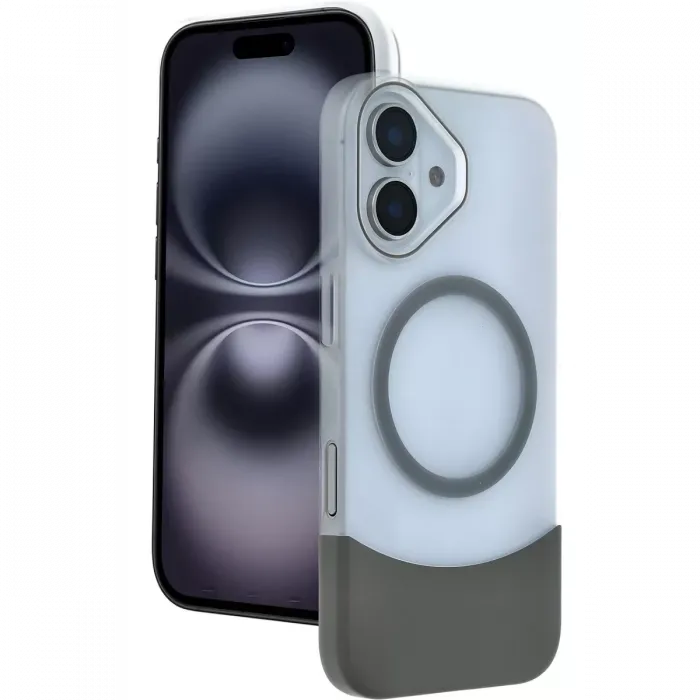 Joko Apple iPhone 16 Velar Magsafe Kapak - Natural Grey