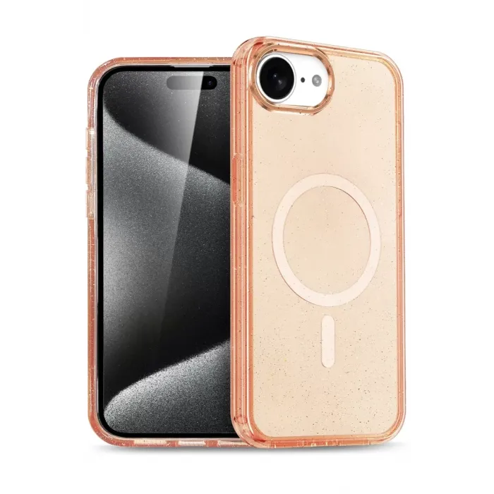 Joko Apple iPhone 16E Star Magsafe Kapak - Turuncu