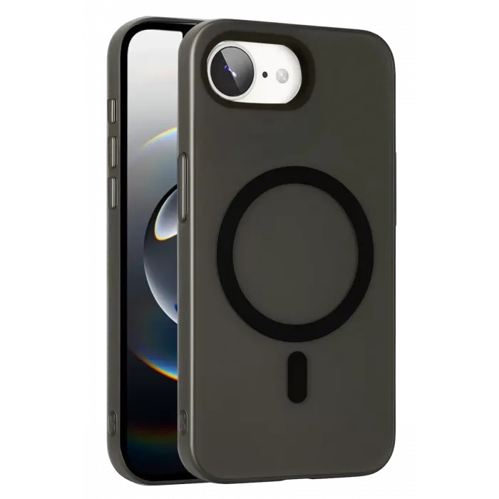 Joko Apple iPhone 16E Tuna PC Slim Magsafe Kapak - Siyah
