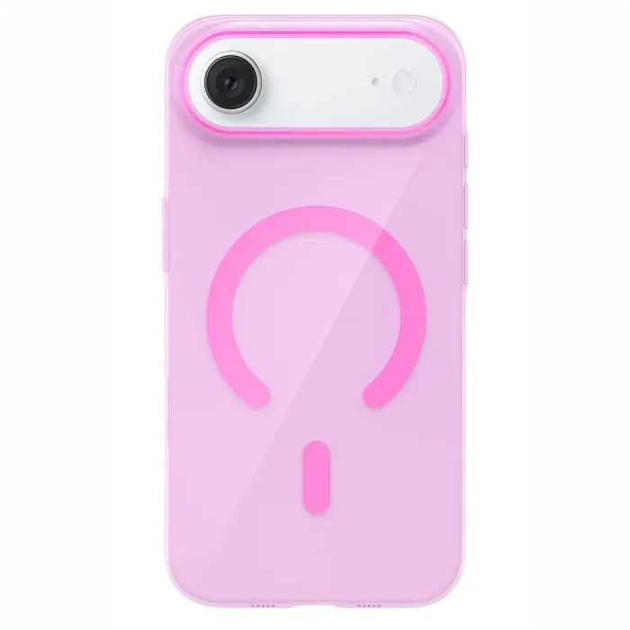 Joko Apple iPhone 17 Air PC Blank Magsafe Kapak - Pembe