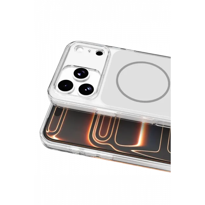 Joko Apple iPhone 17 Pro Bruma Magsafe Kapak - Gümüş