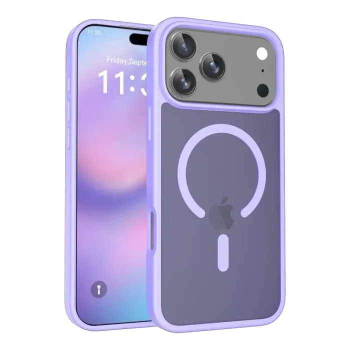 Joko Apple iPhone 17 Pro Jota Magsafe Kapak - Lila
