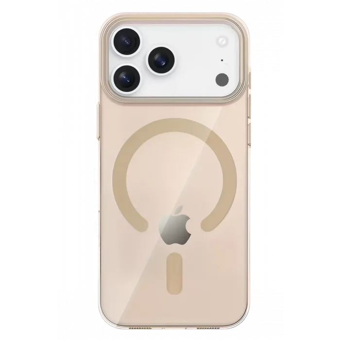 Joko Apple iPhone 17 Pro PC Blank Magsafe Kapak - Çöl Titanyum