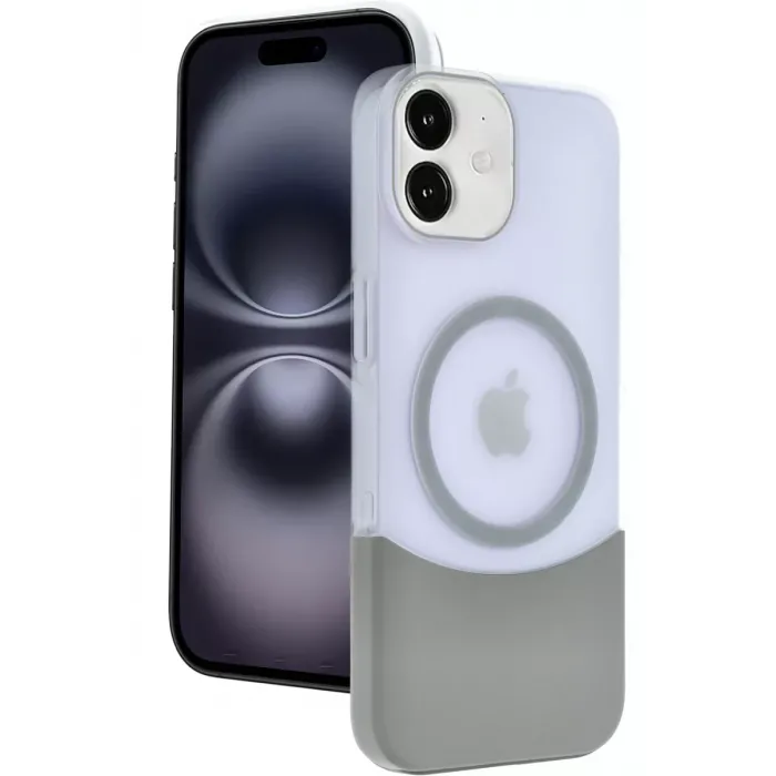 Joko iPhone 11 Velar Magsafe Kapak - Natural Grey