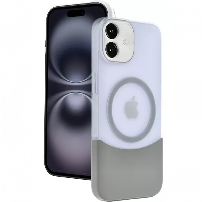 Joko iPhone 11 Velar Magsafe Kapak - Natural Grey