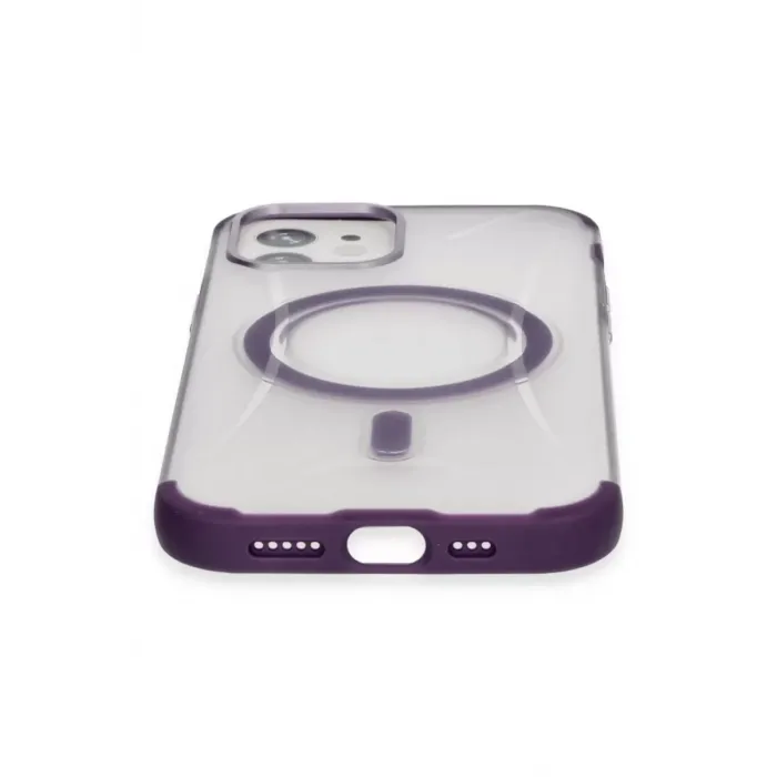 Joko Apple iPhone 12 Hilton Magsafe Kapak - Derin Mor