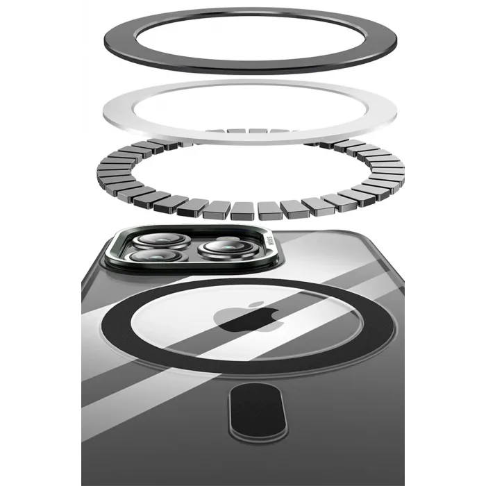 Joko iPhone 14 Pro Drop Magsafe Kapak - Titan Gri