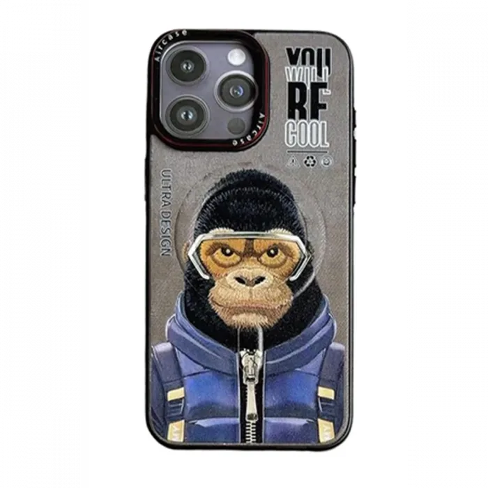 Joko iPhone 14 Pro Fun Magsafe Kapak - Natural Grey