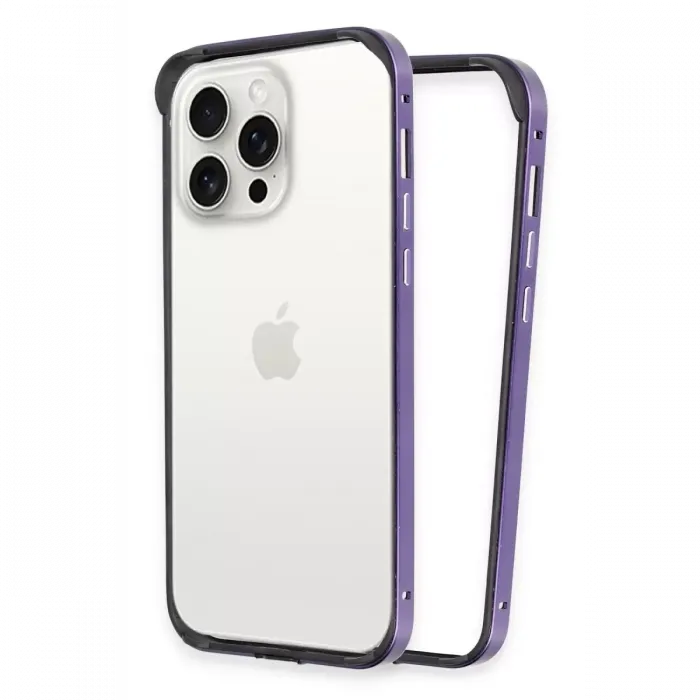 Joko Apple iPhone 14 Pro Land Bumper Koruma Kapak - Derin Mor