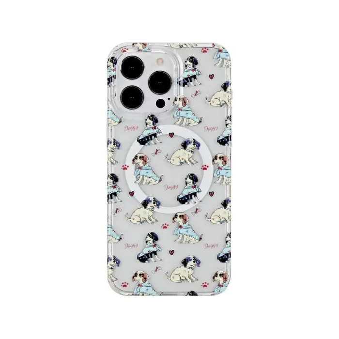 Joko iPhone 14 Pro Max Tanya Magsafe Kapak - Desen 3