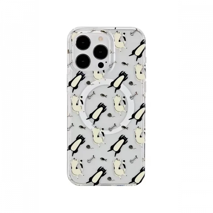 Joko iPhone 14 Pro Max Tanya Magsafe Kapak - Desen 4