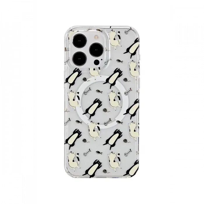 Joko iPhone 14 Pro Max Tanya Magsafe Kapak - Desen 4